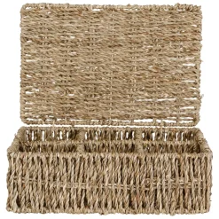 Boite the 6 compartiments borneo naturel 24.5x16xh8 cm