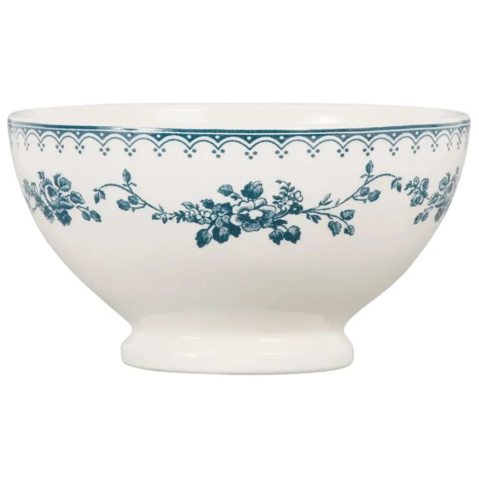 Bol en faïence bleu ancien 50cl - faustine