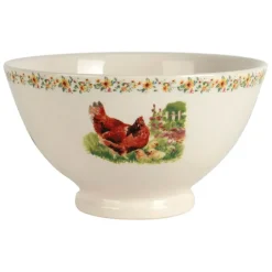 Bol en faïence poule 75cl - Collection