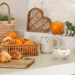 Bol en grès blanc ours 30cl - Sweetdream