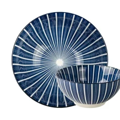 Bol otb stripes d19.5cm bleu