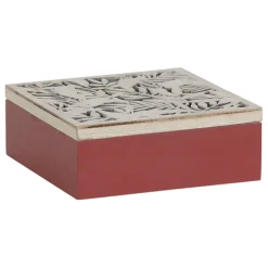Boîte à thé Solor Terracotta 9 compartiments
