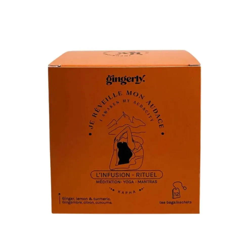 Boîte de 12 sachets d'infusion rituel Je réveille mon audace