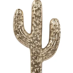 Bouchon bouteille cactus en aluminium doré - Sunny