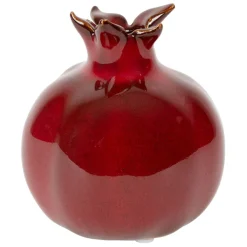Bougeoir en grès grenat h11.6cm - Grenadier