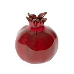 Bougeoir en grès grenat h11.6cm - Grenadier