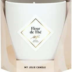 Bougie Bijou Bracelet Or bille noire Fleur de thé 45h