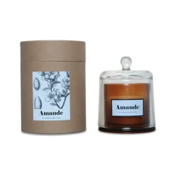 Bougie cloche parfumée Amande Douce 20h