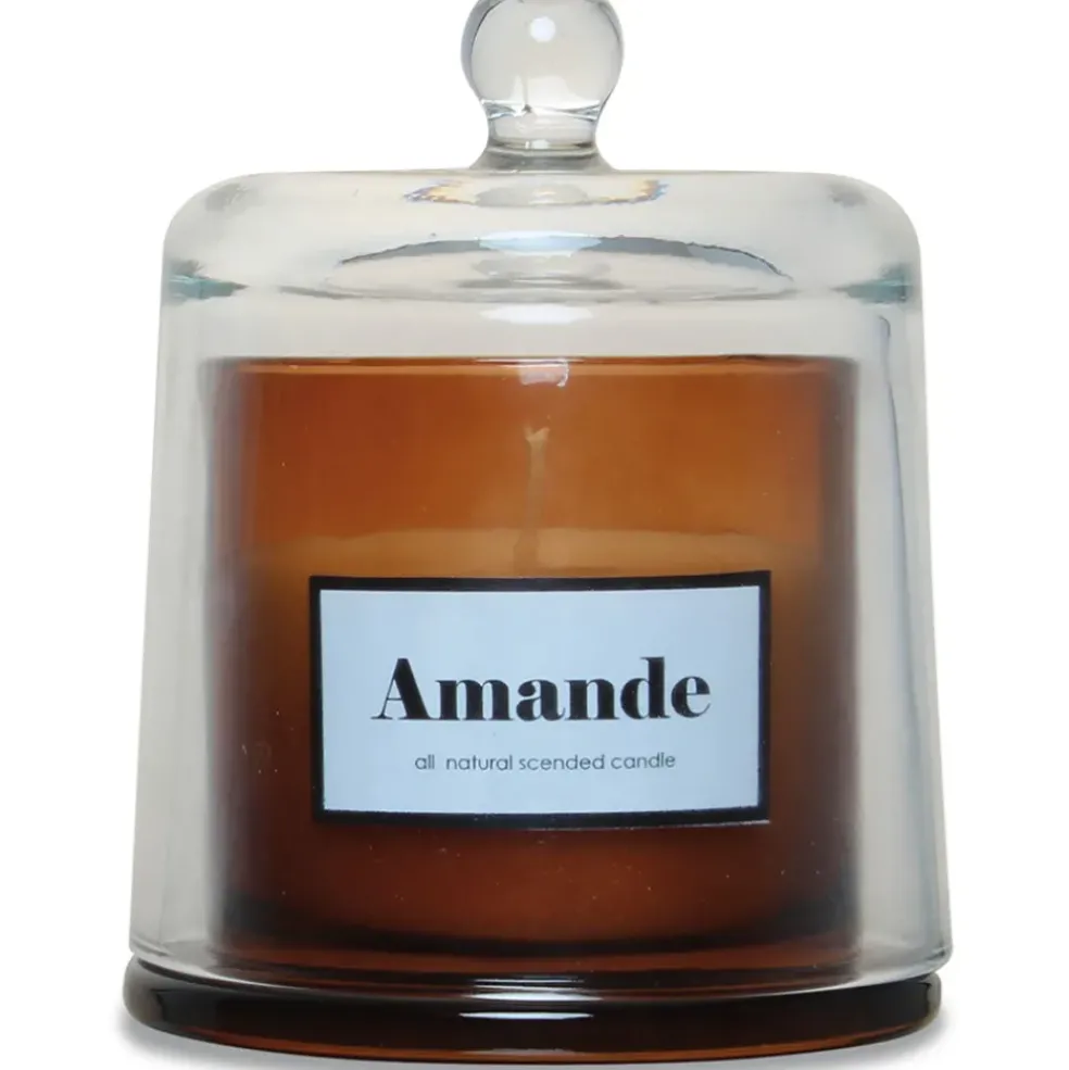 Bougie cloche parfumée Amande Douce 20h