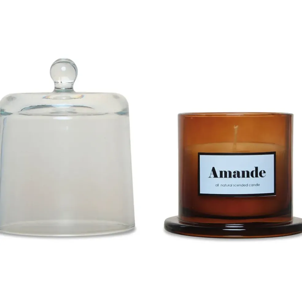 Bougie cloche parfumée Amande Douce 20h