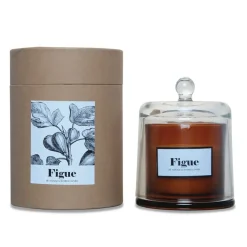 Bougie cloche parfumée Figue Boisée 50h