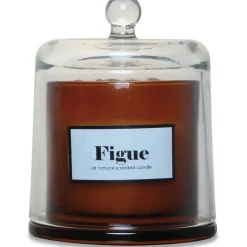 Bougie cloche parfumée Figue Boisée 20h