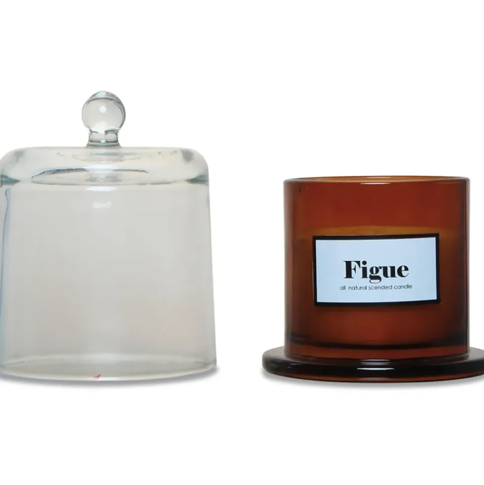 Bougie cloche parfumée Figue Boisée 85h