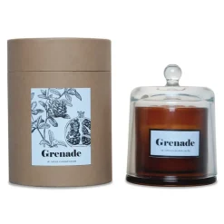 Bougie cloche parfumée Grenade Acidulée 50h