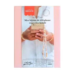 Bougie diy mes bijoux de téléphone en perles heishi
