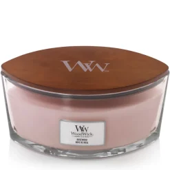 Bougie ellipse parfumée Bois de rose
