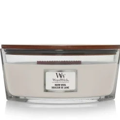 Bougie ellipse parfumée Douce de lain