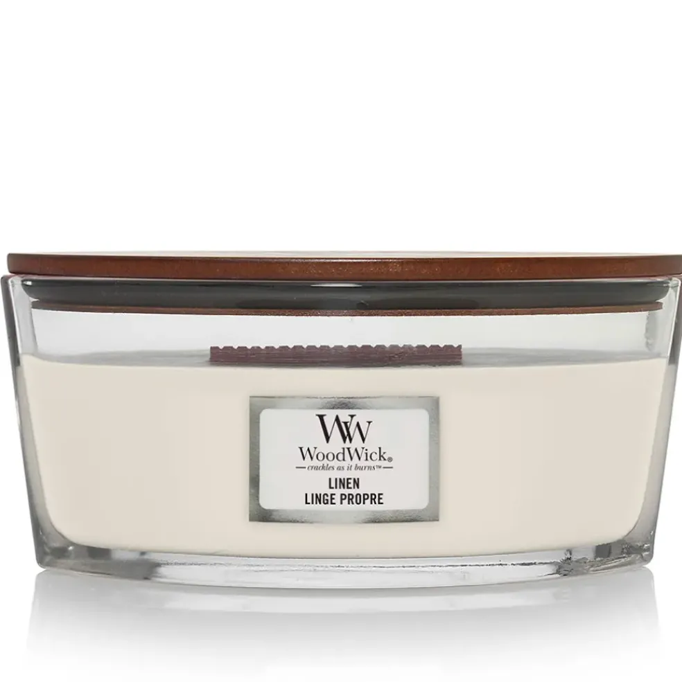 Bougie ellipse parfumée Linge propre