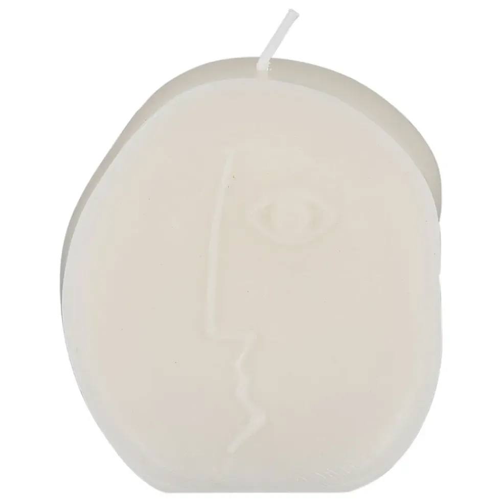 Bougie en cire blanc - Organic