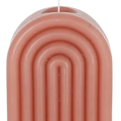 Bougie en cire rose poudre - Funny