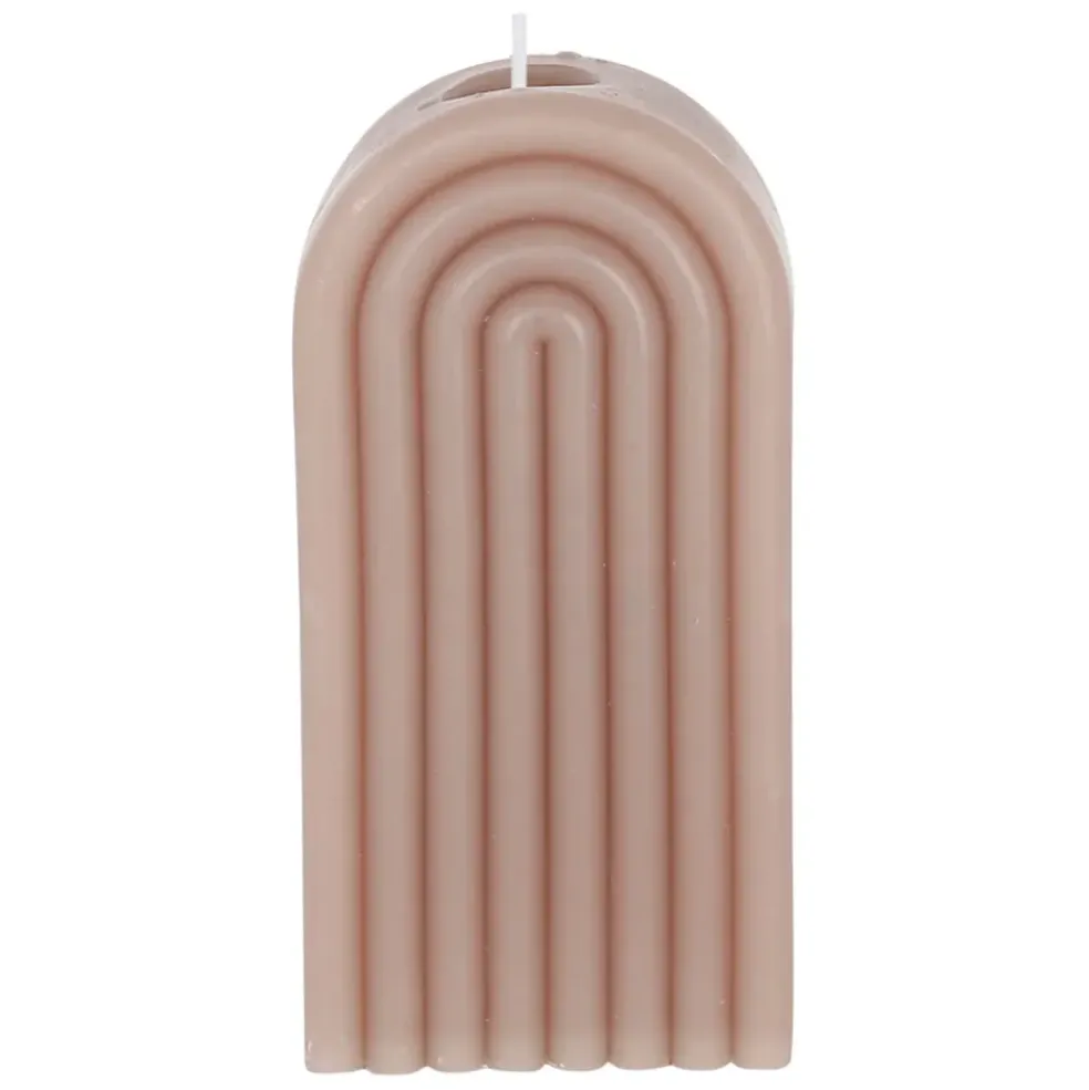 Bougie en cire taupe - Funny