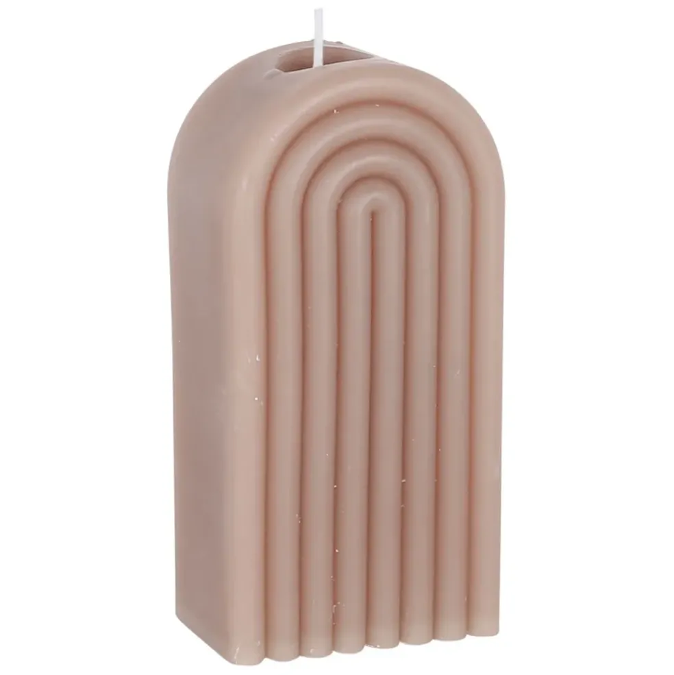 Bougie en cire taupe - Funny