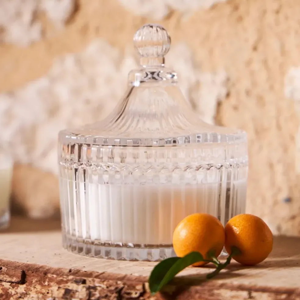 Bougie en verre parfumée Palet Breton - Tradition