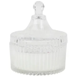 Bougie en verre senteur abricot 180g