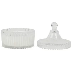 Bougie en verre senteur abricot 180g