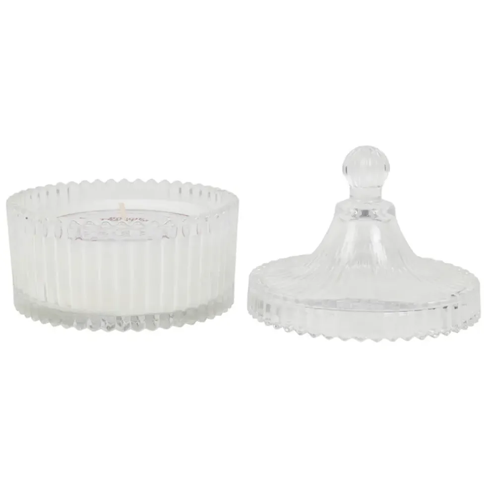 Bougie en verre senteur clémentine 180g