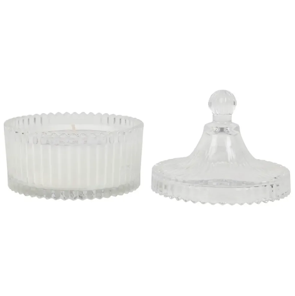 Bougie en verre senteur calisson 180g