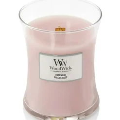 Bougie jarre parfumée Bois de rose 65h