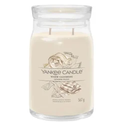 Bougie jarre parfumée Cachemire délicat 100h