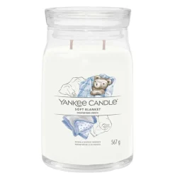 Bougie jarre parfumée Couverture douce 100h