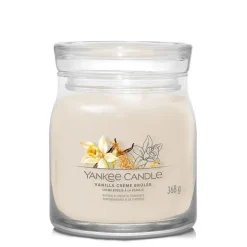 Bougie jarre parfumée Crème brulée à la vanille 65h