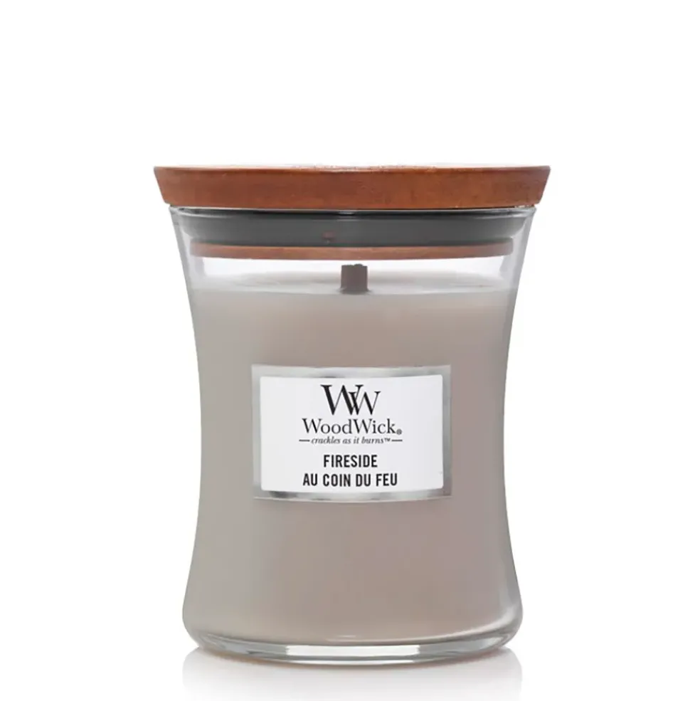 Bougie jarre parfumée Teck blanc 15h