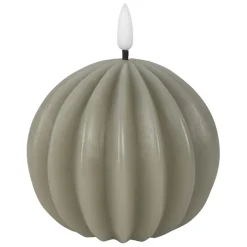 Bougie led boule sauge h12cm