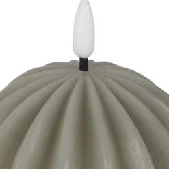 Bougie led boule sauge h12cm