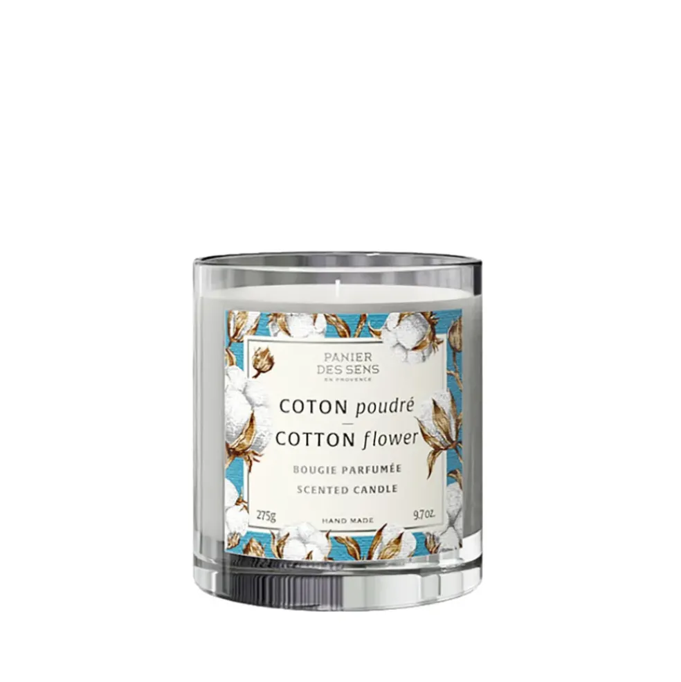 Bougie parfumée Coton Poudre 60h