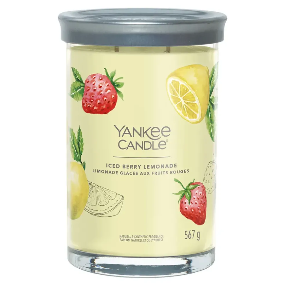 Bougie parfumée Limonade glacée aux fruits roufes 100h