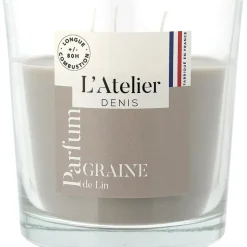 Bougie parfumée Lin 80h