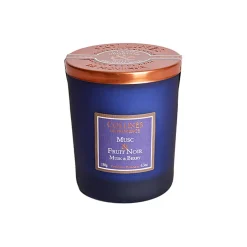Bougie parfumée Musc et Fruit Noir 40h