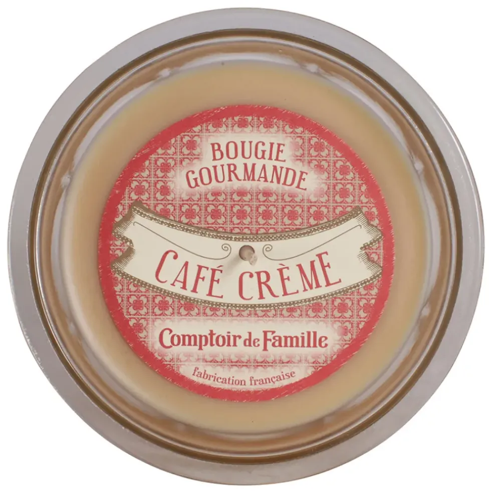 Bougie senteur café crème