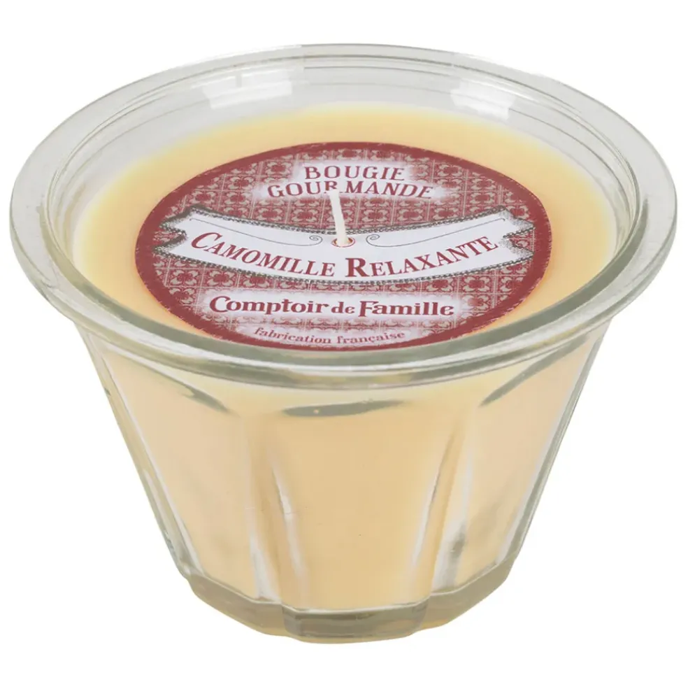 Bougie senteur camomille d12 - Bougie Gourmande