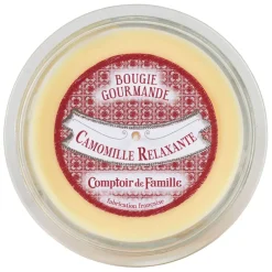 Bougie senteur camomille d12 - Bougie Gourmande