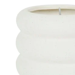 Bougie senteur citrus grès blanc cassé