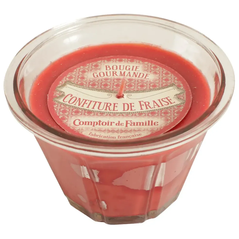 Bougie senteur confiture de fraise
