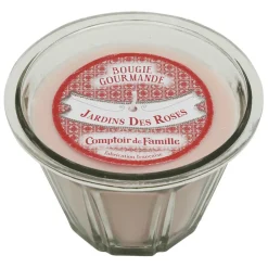 Bougie senteur jardin des rose poudré