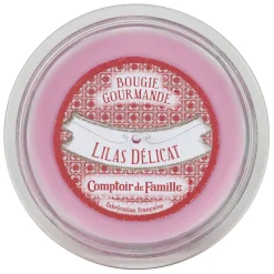 Bougie senteur lilas délicat 220g