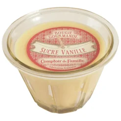Bougie senteur sucre vanillé